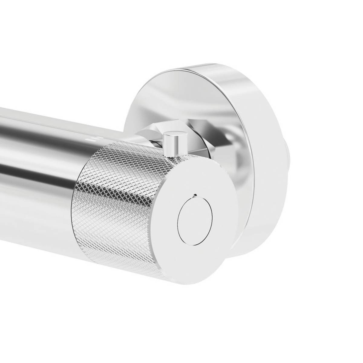 Swirl Shower Mixer With Diverter Exposed Single Outlet Thermostatic Chrome - Image 4