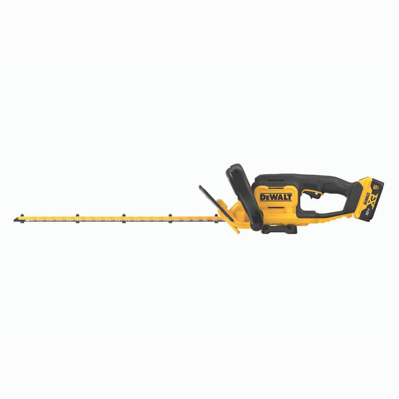 DEWALT Cordless Hedge Trimmer DCMHT564P1-GB 55cm 18V 1 x 5Ah Li-Ion XR - Image 3