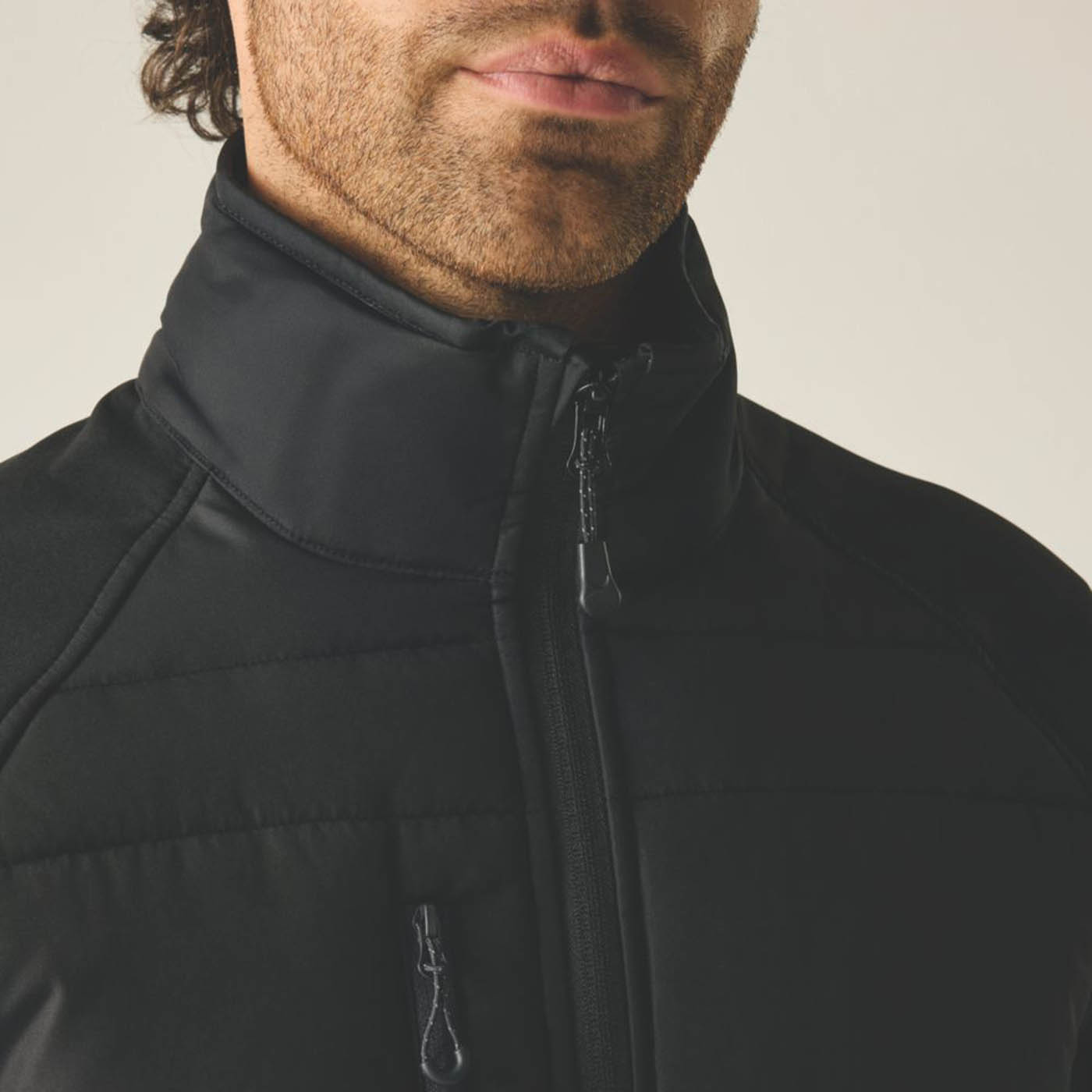 Regatta Work Jacket Mens Black Coat Workwear Full Zip 2X Large 52in Chest - Image 3