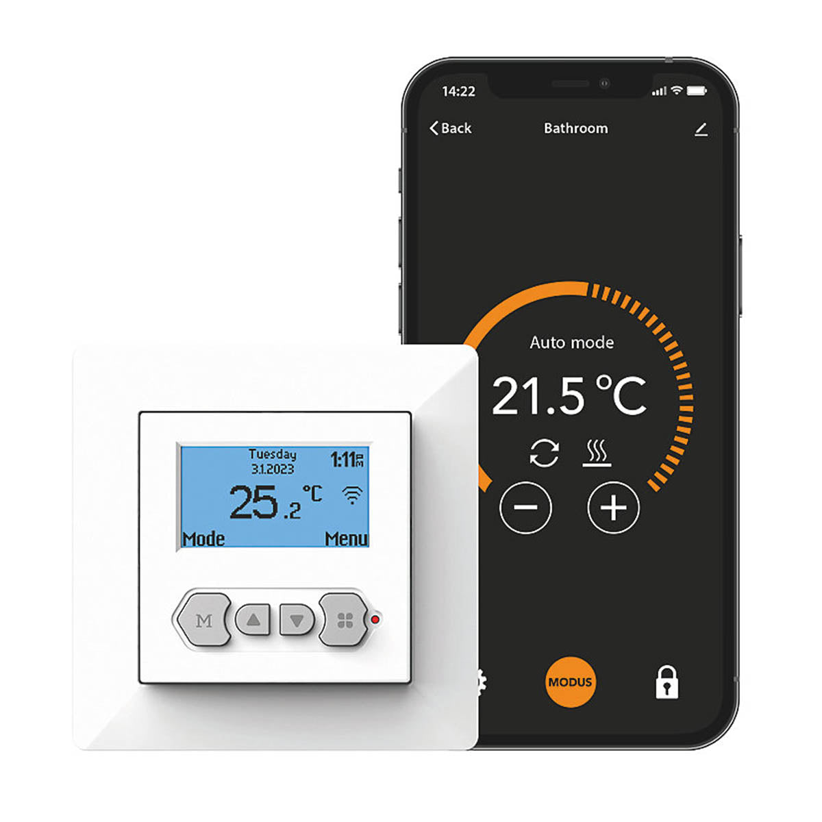 Klima Underfloor Heating Thermostat 825201 Digital Intelligent Control Wi-Fi - Image 7