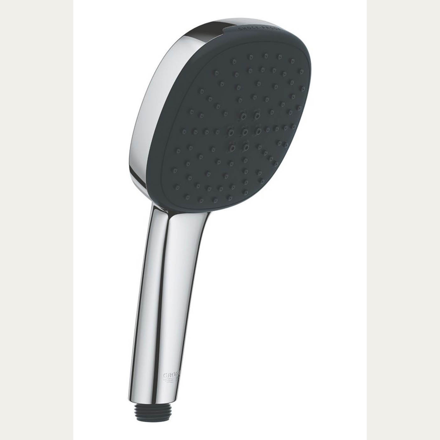 Grohe Hand Shower Square Chrome 2 Spray Patterns Contemporary 110mm x 215mm - Image 1