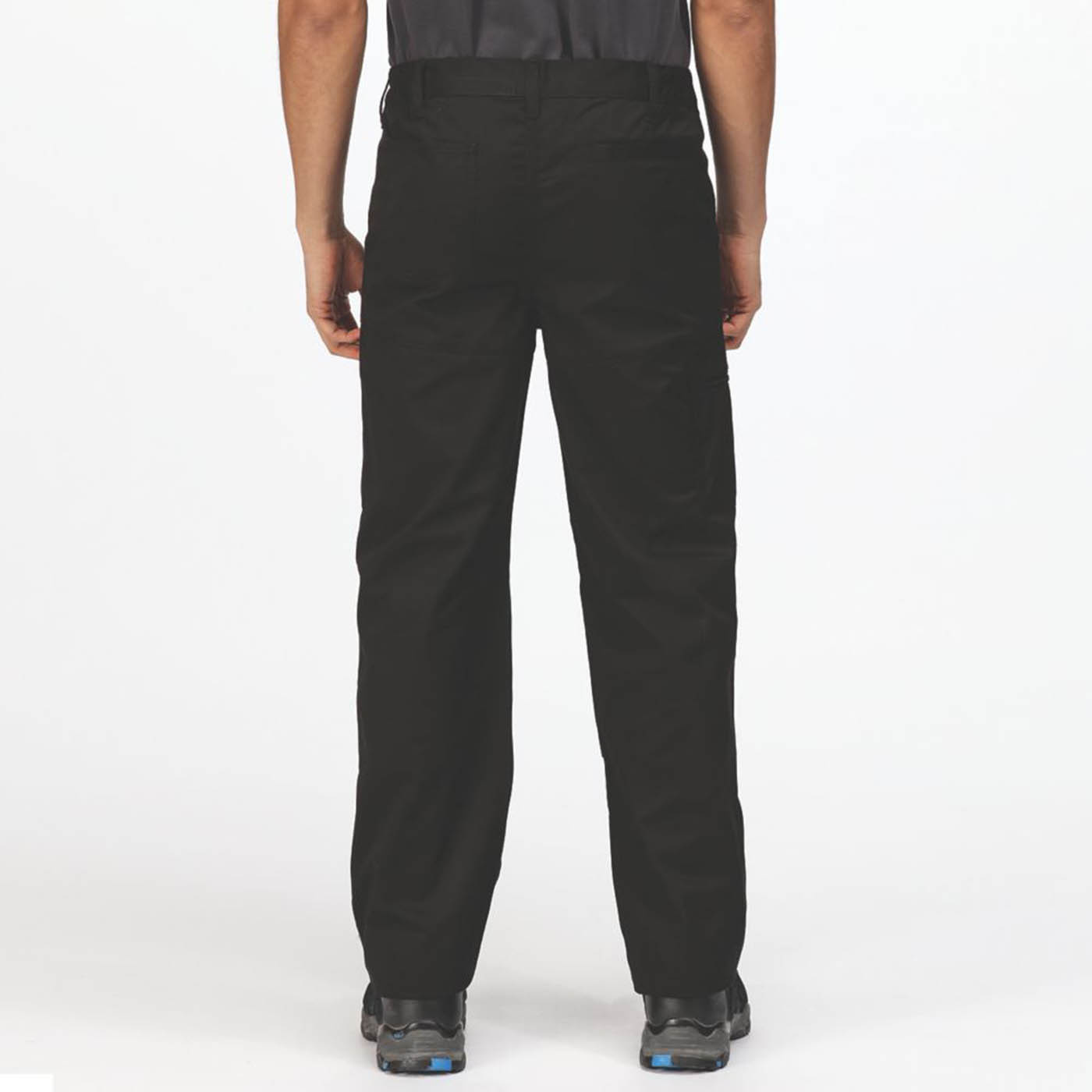 Regatta Work Trousers Mens Pro Action Classic Fit Black Multi Pockets 32W 33L - Image 4