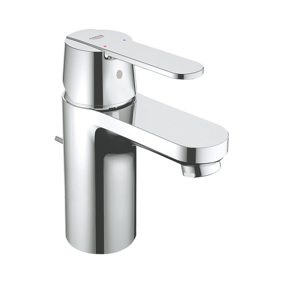 Groh Bathroom Basin Tap Mono Mixer Chrome Pop Up Waste Single Lever Faucet - Image 1