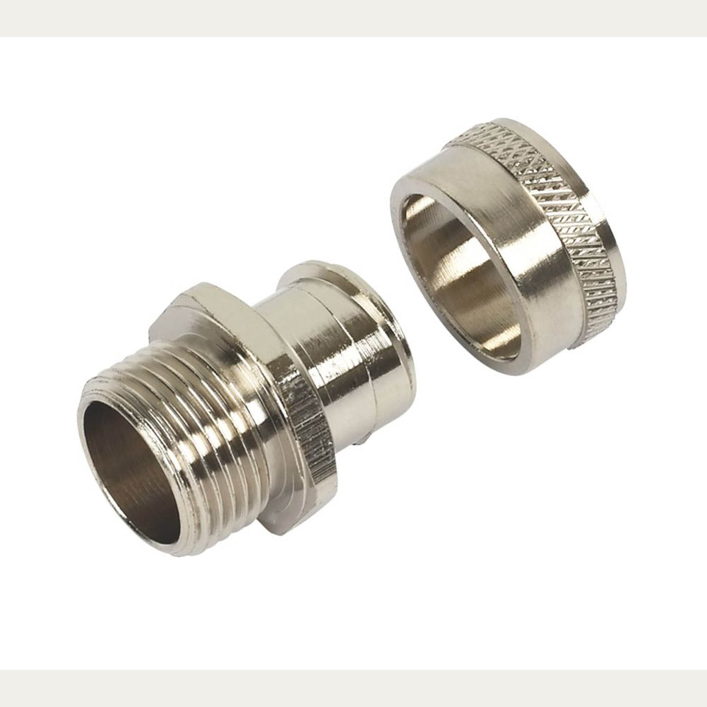 Conduit Fitting Type A Straight Fixed External Thread M20 x 20mm Pack Of 10 - Image 1