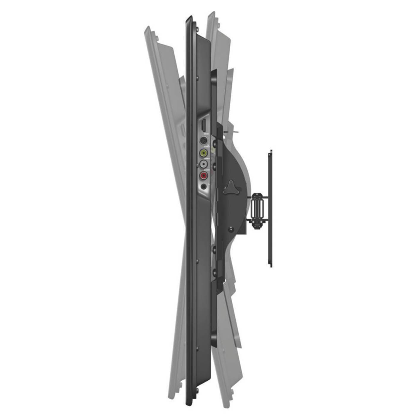 Secura Universal TV Bracket Full Motion QMF110-B2 Black Metal Tilt 10" - 50" - Image 3