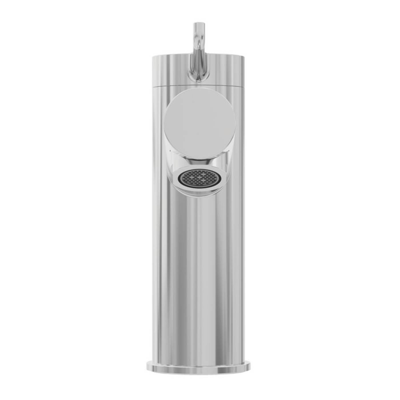 Bathroom Basin Tap Mono Mixer Chrome Single Lever Clicker Waste Modern Faucet - Image 4