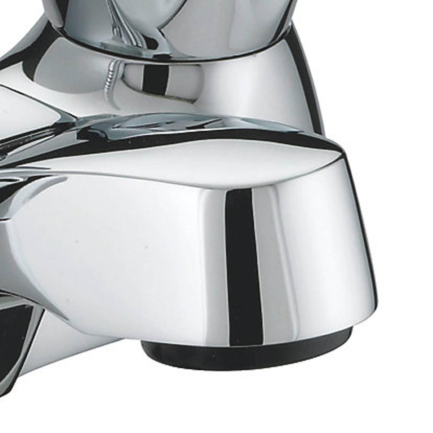 Bristan Bath Filler Tap Shower Mixer Chrome Dual Lever Round Head Bathroom - Image 2