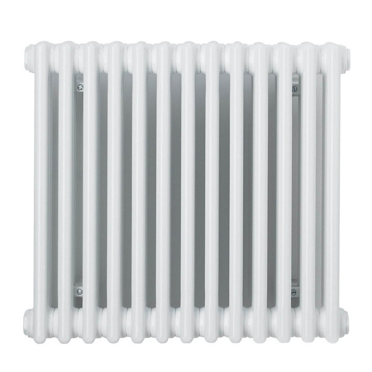 Acova Radiator 3 Column Horizontal Classic White Steel 2701BTU 600 x 628mm - Image 1