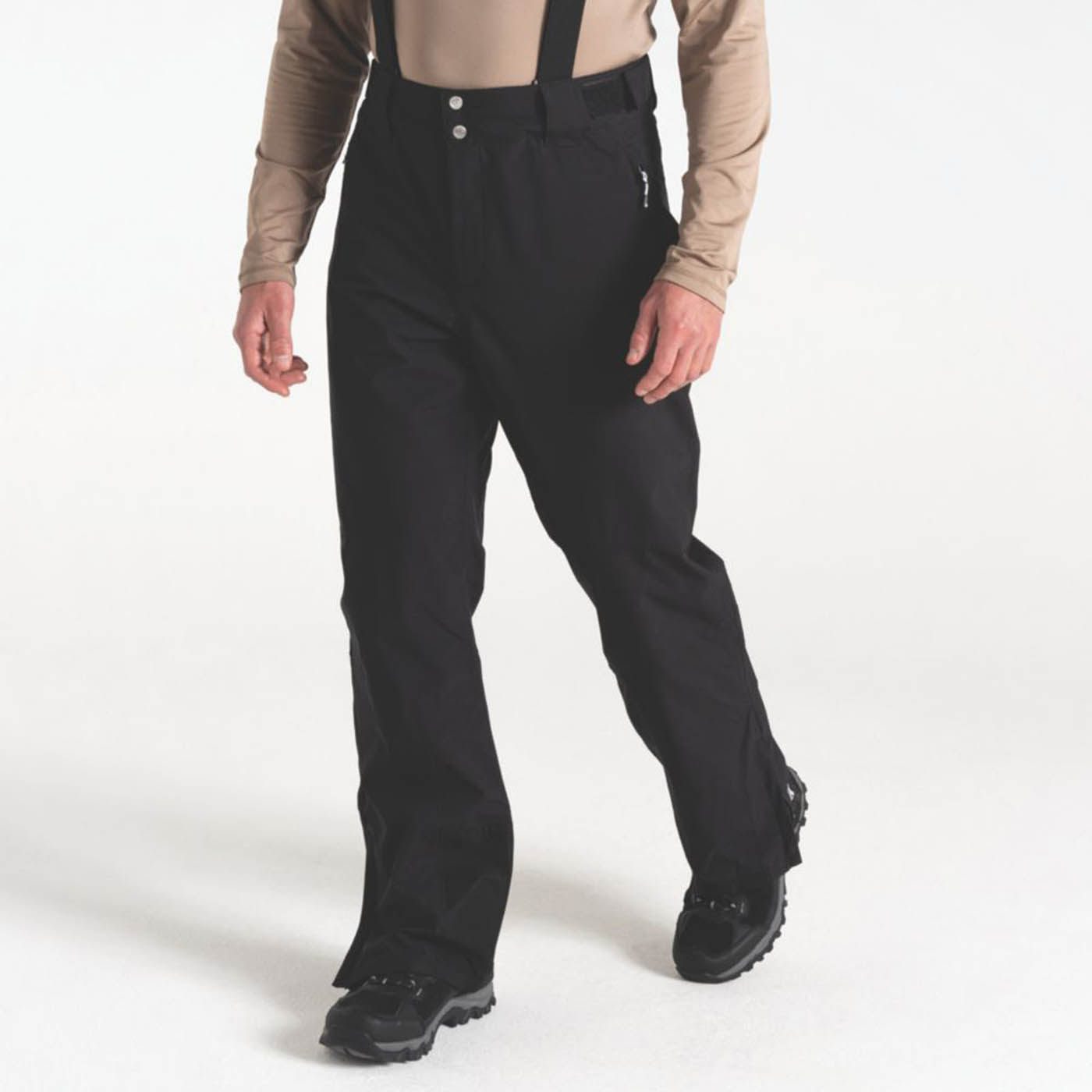 Dare2B Work Ski Trousers Mens Regular Fit Black Waterproof Breathable 35W 31L - Image 3