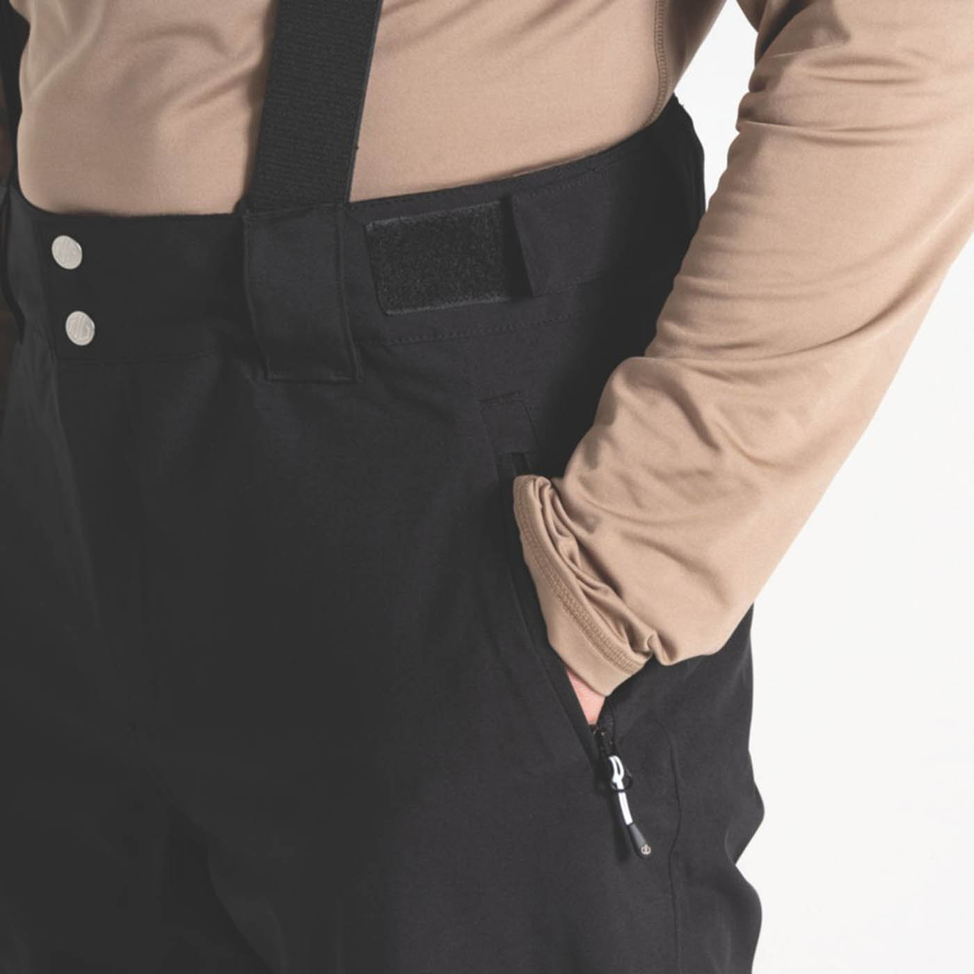 Dare2B Work Ski Trousers Mens Regular Fit Black Waterproof Breathable 35W 31L - Image 5