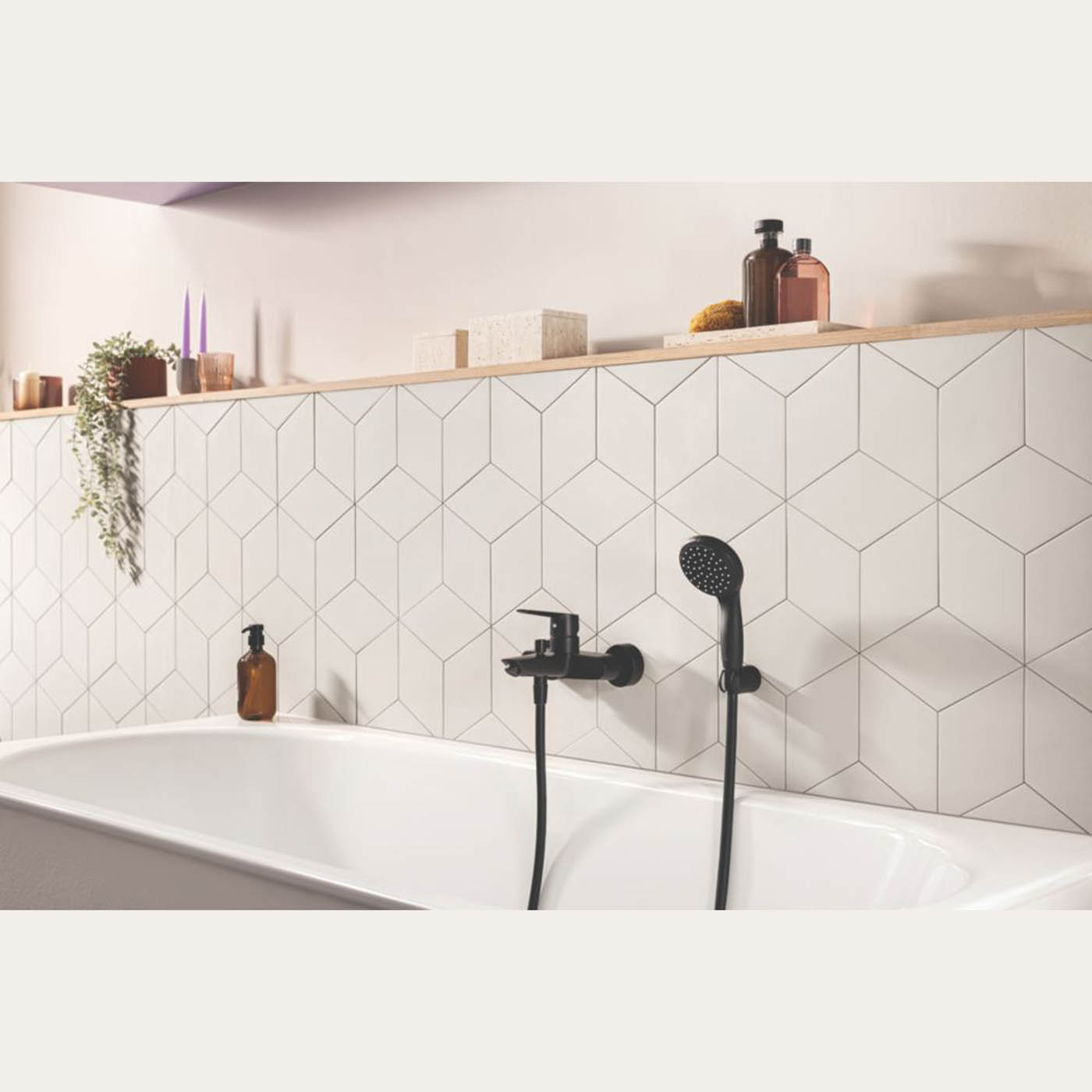 Grohe Shower Hose Universal Matt Black Flexible Durable AntiFold 8mm x 1500mm - Image 3