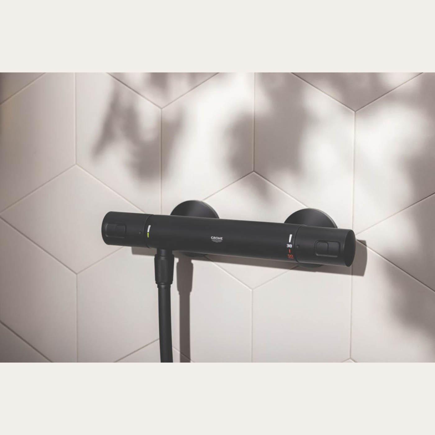 Grohe Shower Hose Universal Matt Black Flexible Durable AntiFold 8mm x 1500mm - Image 4