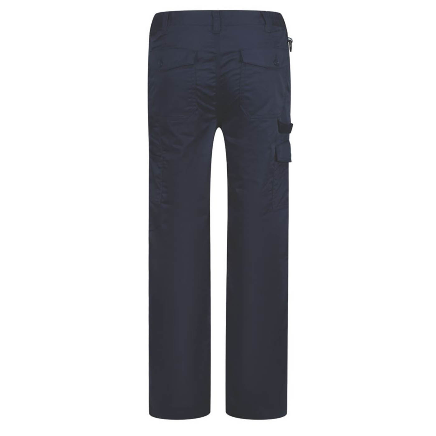 Regatta Pro Mens Work Trousers Navy Cargo Classic Fit Multi Pockets 38" W 31" L - Image 2