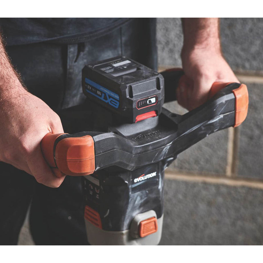 Evolution Paddle Mixer R120MXR-Li Cordless Powerful 18V Li-Ion EXT Body Only - Image 6