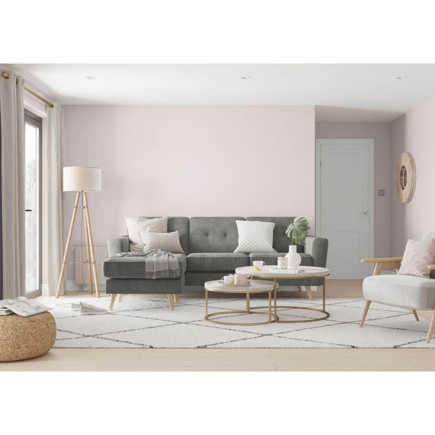 Dulux Emulsion Paint Mellow Mocha Matt Washable And Tough Wall Ceiling 2.5L - Image 4