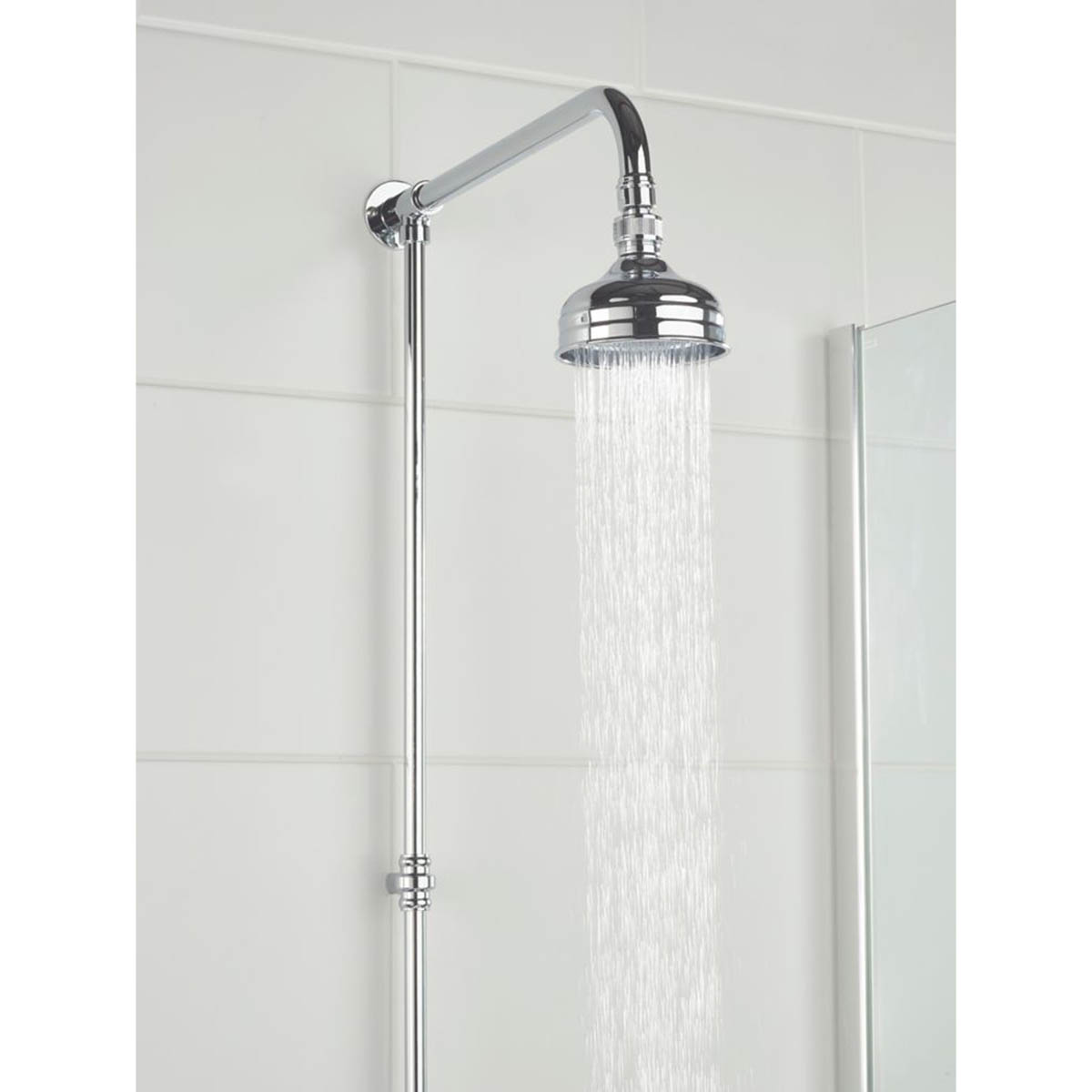 Bristan Mixer Shower Thermostatic Single Spray Pattern Chrome Traditional - Image 5