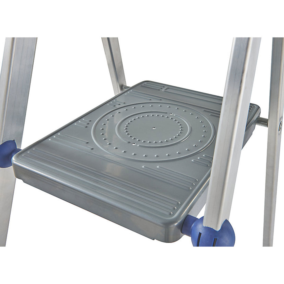 Stepladder Aluminium Folding Portable 5 Flat Treads Heavy Duty Compact 1.7m - Image 2
