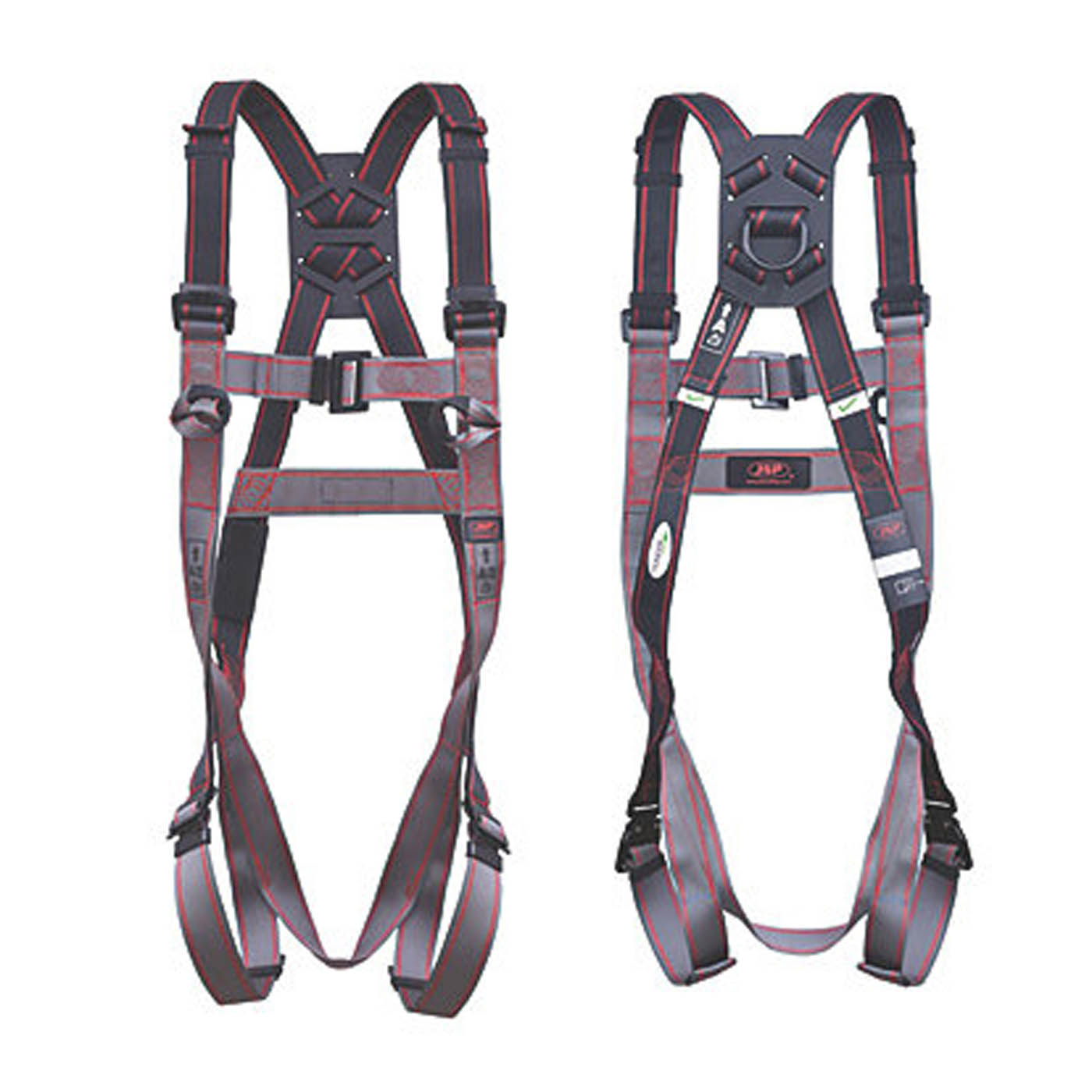 JSP Fall Arrest Kit with Lanyard Safety Body Harness Pioneer Single Tail 2m - Image 3