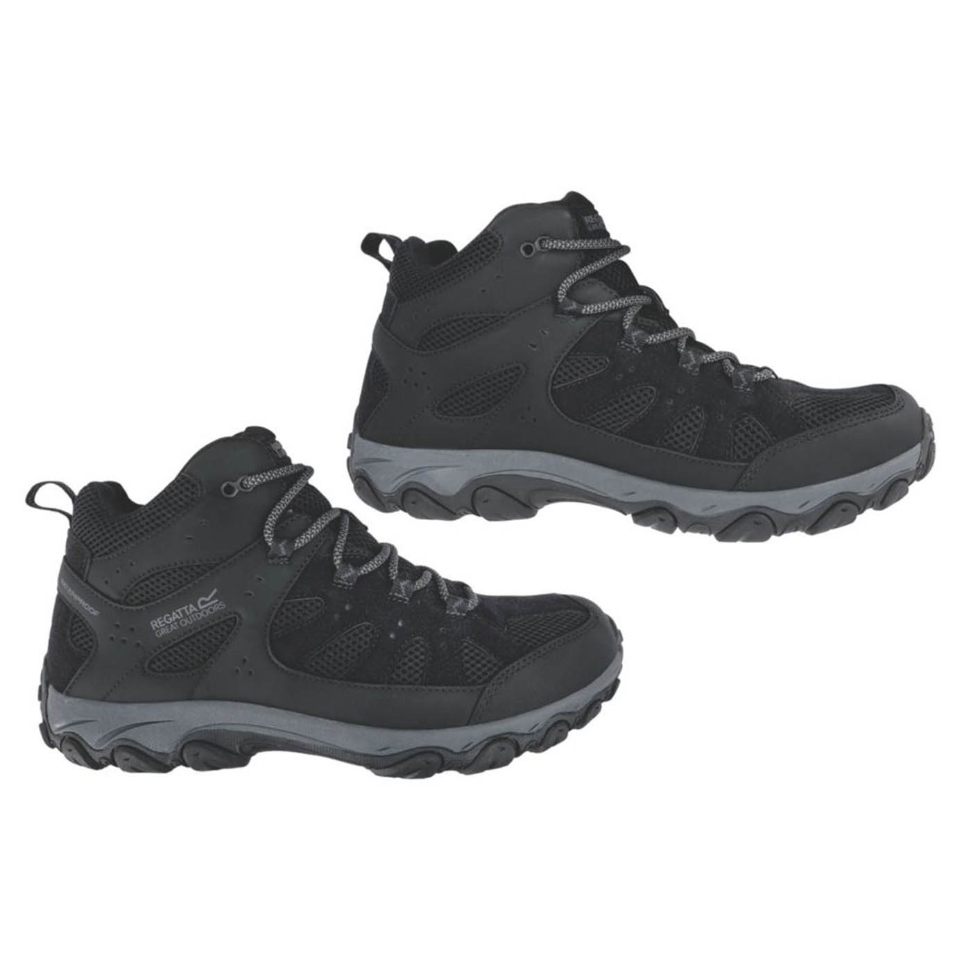 Regatta Non Safety Boots Mens Standard Fit Black Waterproof Composite Toe Size 8 - Image 3