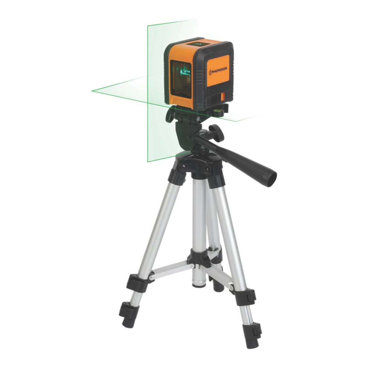 Magnusson Green Self-Levelling Cross-Line Laser Level with Tripod - Image 3