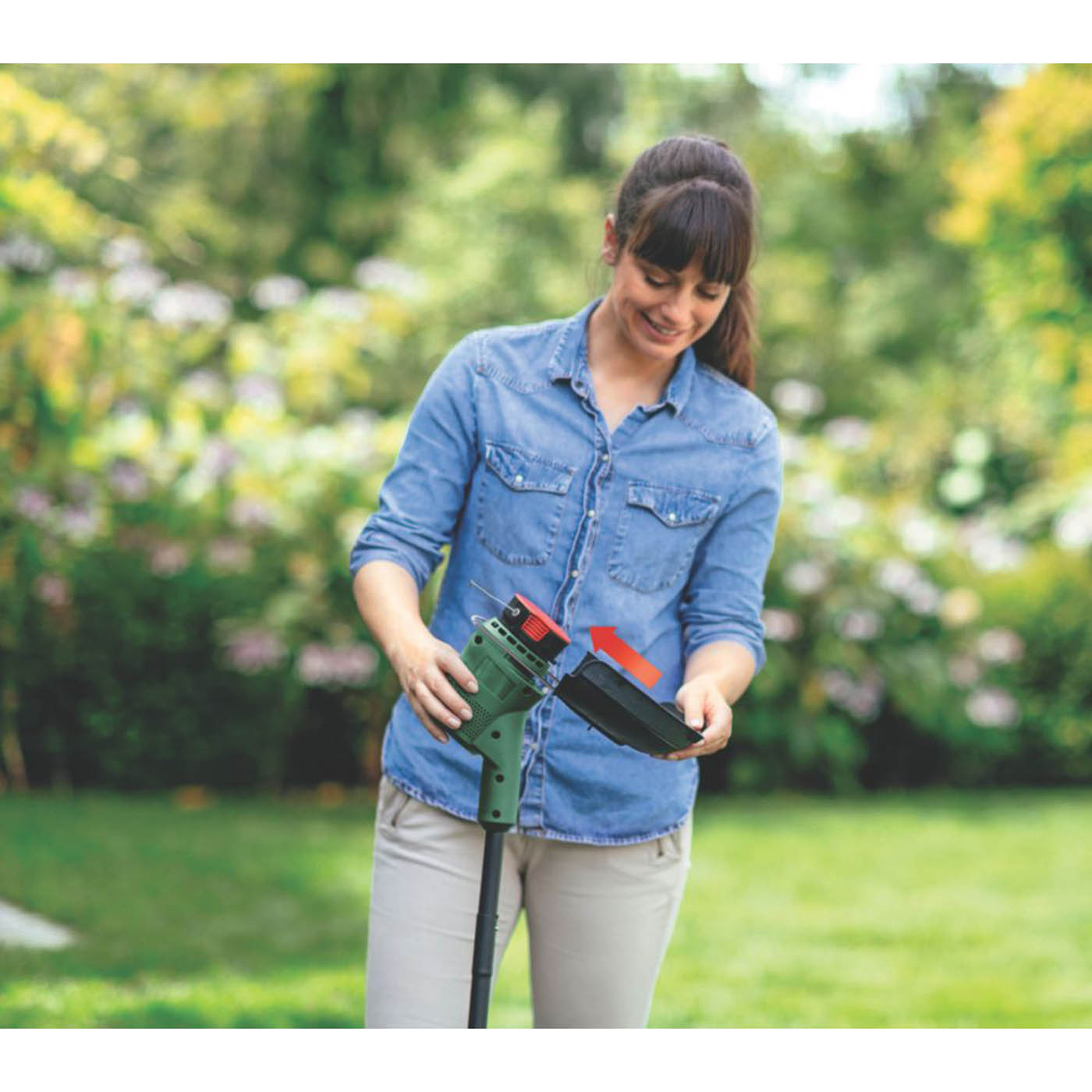 Bosch Grass Trimmer Cordless 18V Li-Ion UniversalGrassCut18V-26 Cutter Body Only - Image 5