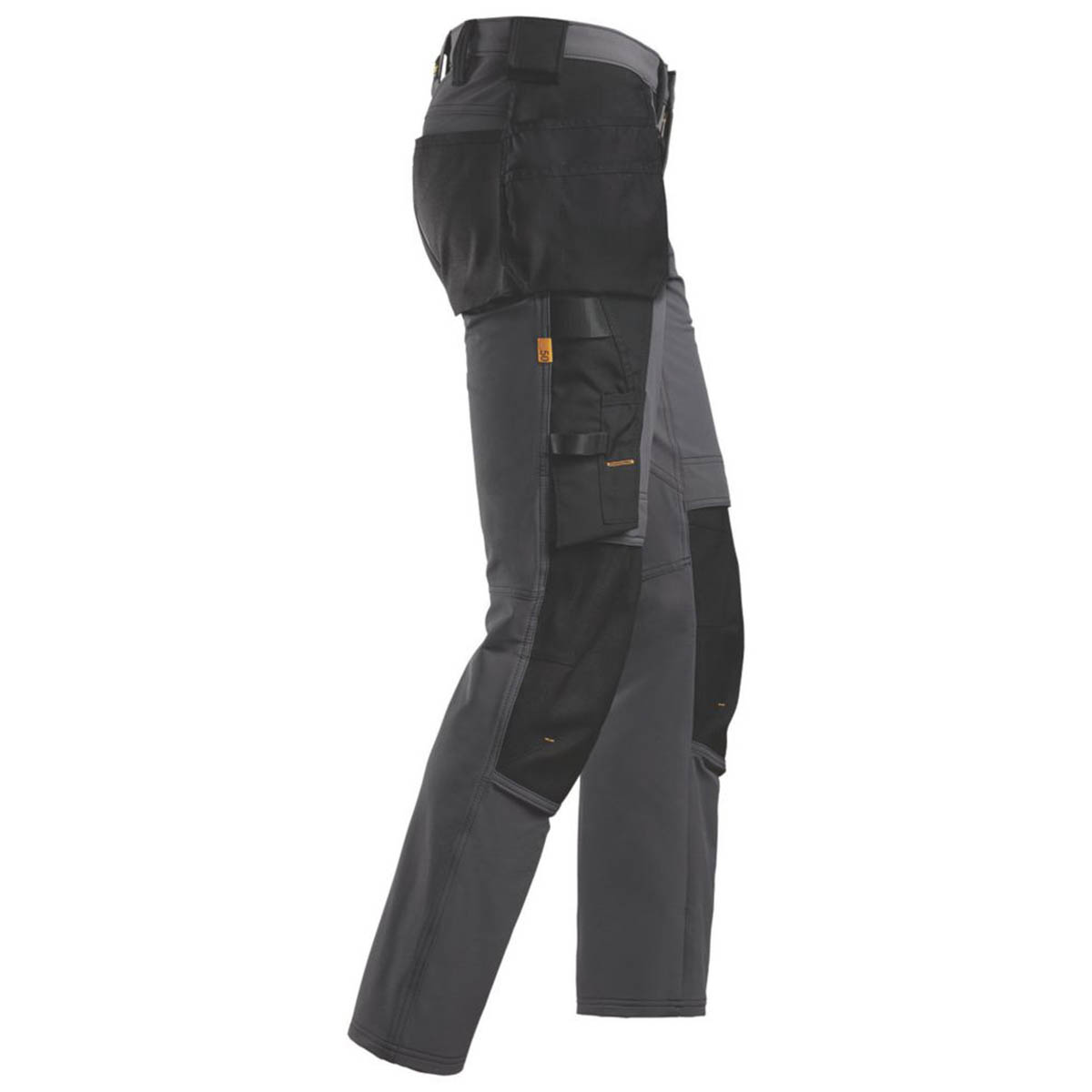 Snickers Work Trousers Mens Slim Fit Black Splashproof Multi Pockets 33W 30L - Image 4