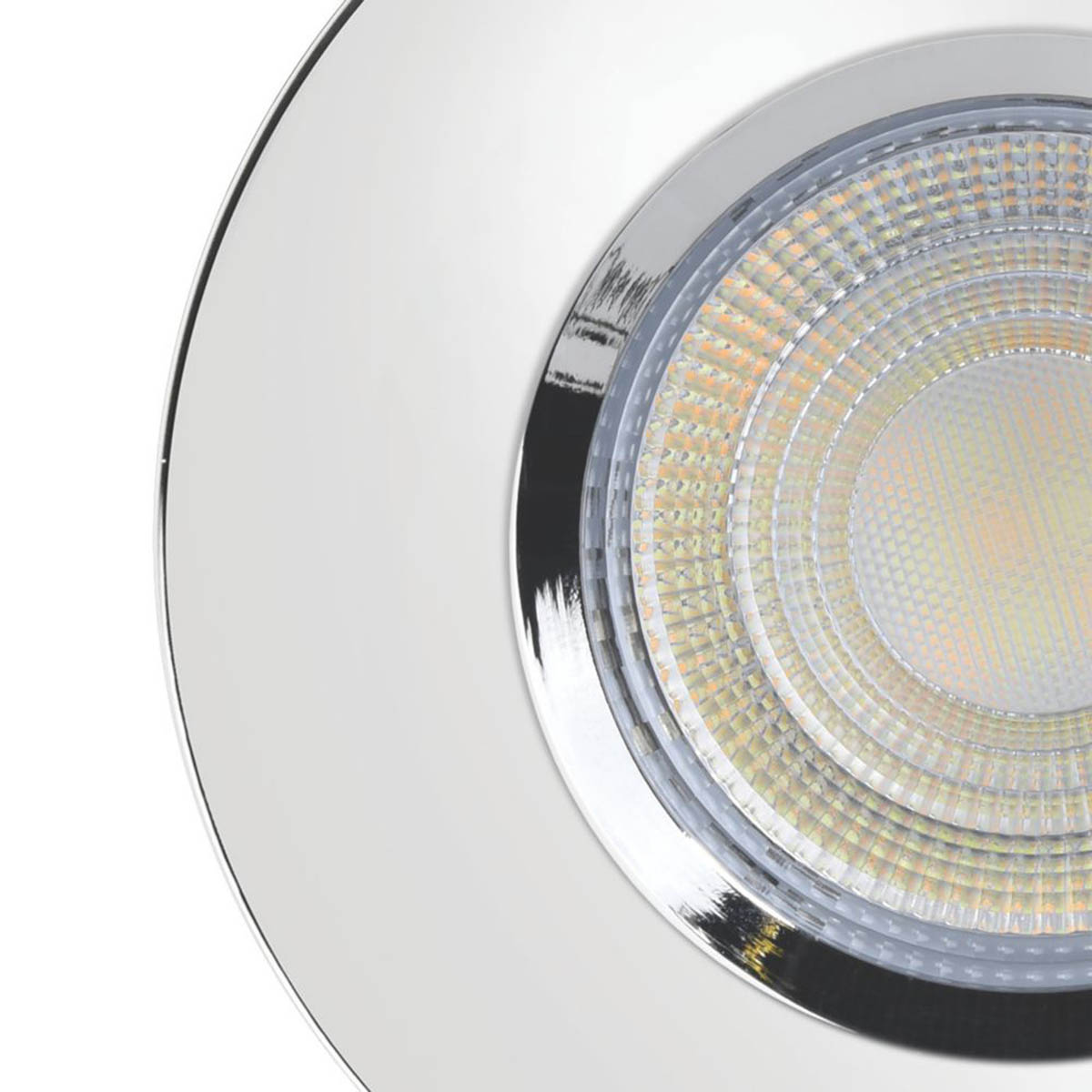LAP Downlight Integrated LED Variable White Polished Chrome Dimmable 10 Pack - Image 5
