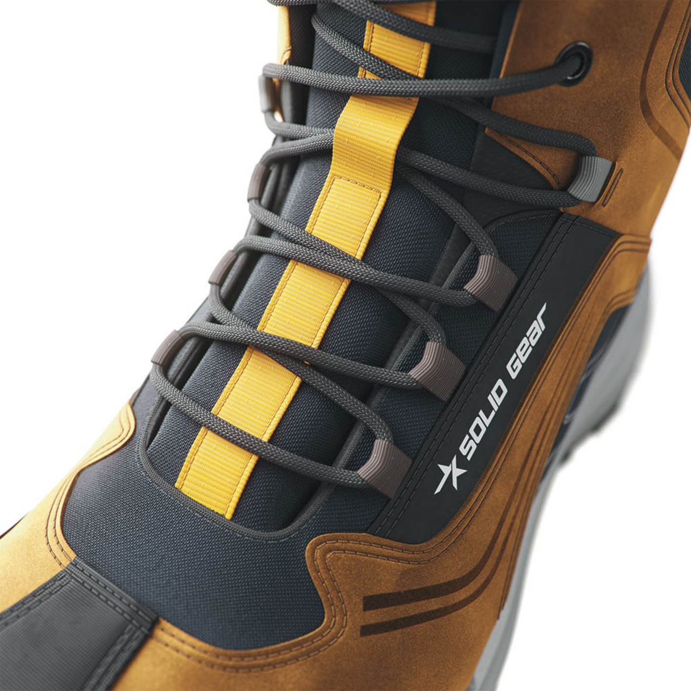 Solid Gear Adapt Size 10.5 Brown Water-Resistant Safety Boots - Image 4