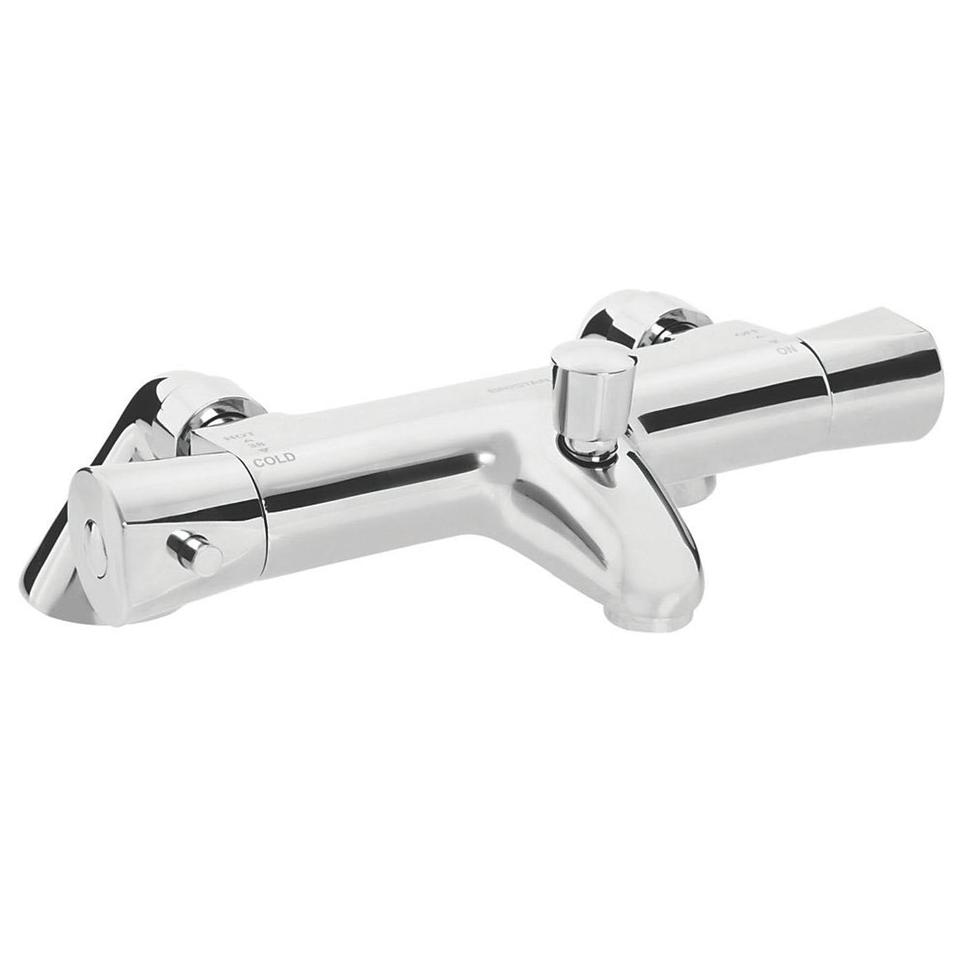 Bristan Thermostatic Bath Filler Shower Mixer Tap Chrome Dual Lever Bathroom - Image 1