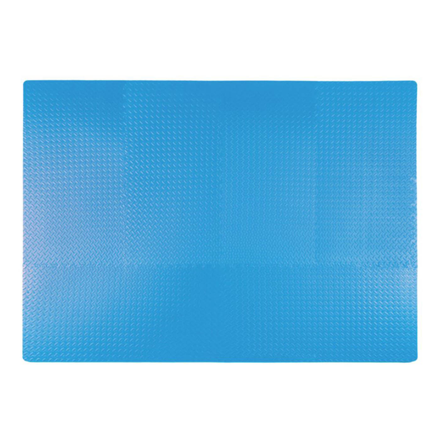 Floor Tile Interlocking Blue Foam 4.32m² Heavy Duty Garage 60x60cm Pack Of 12 - Image 3