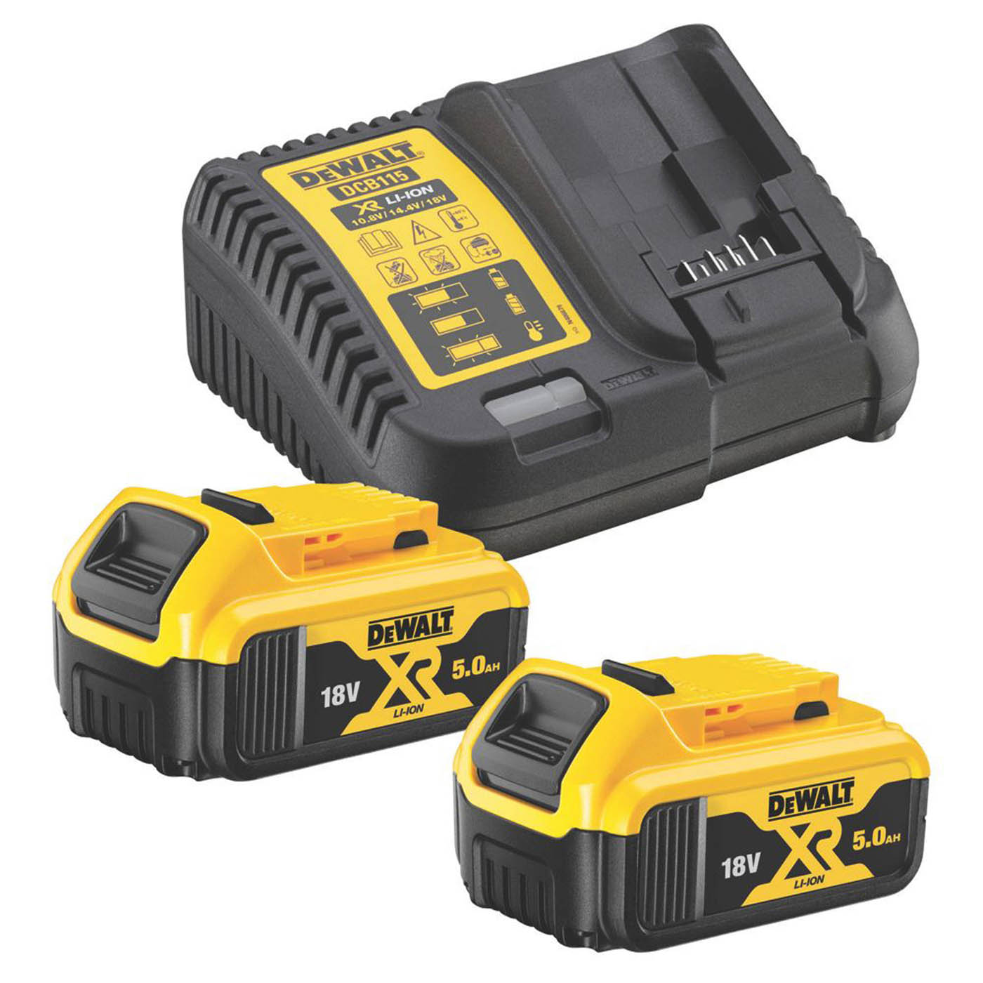 DeWalt Nail Gun Cordless 18V 2x5.0Ah Li-Ion DCN890P2-GB Concrete Steel Nailer - Image 3