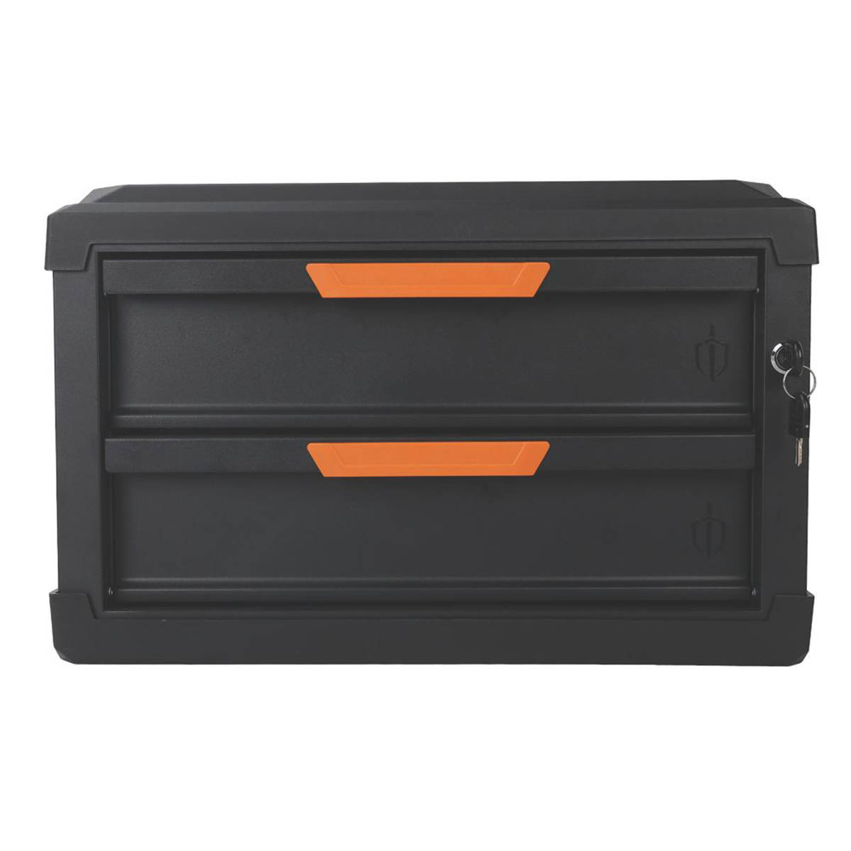 Magnusson Tool Chest 2 Drawer Metal Plastic Black Stackable Weather Resistant - Image 2