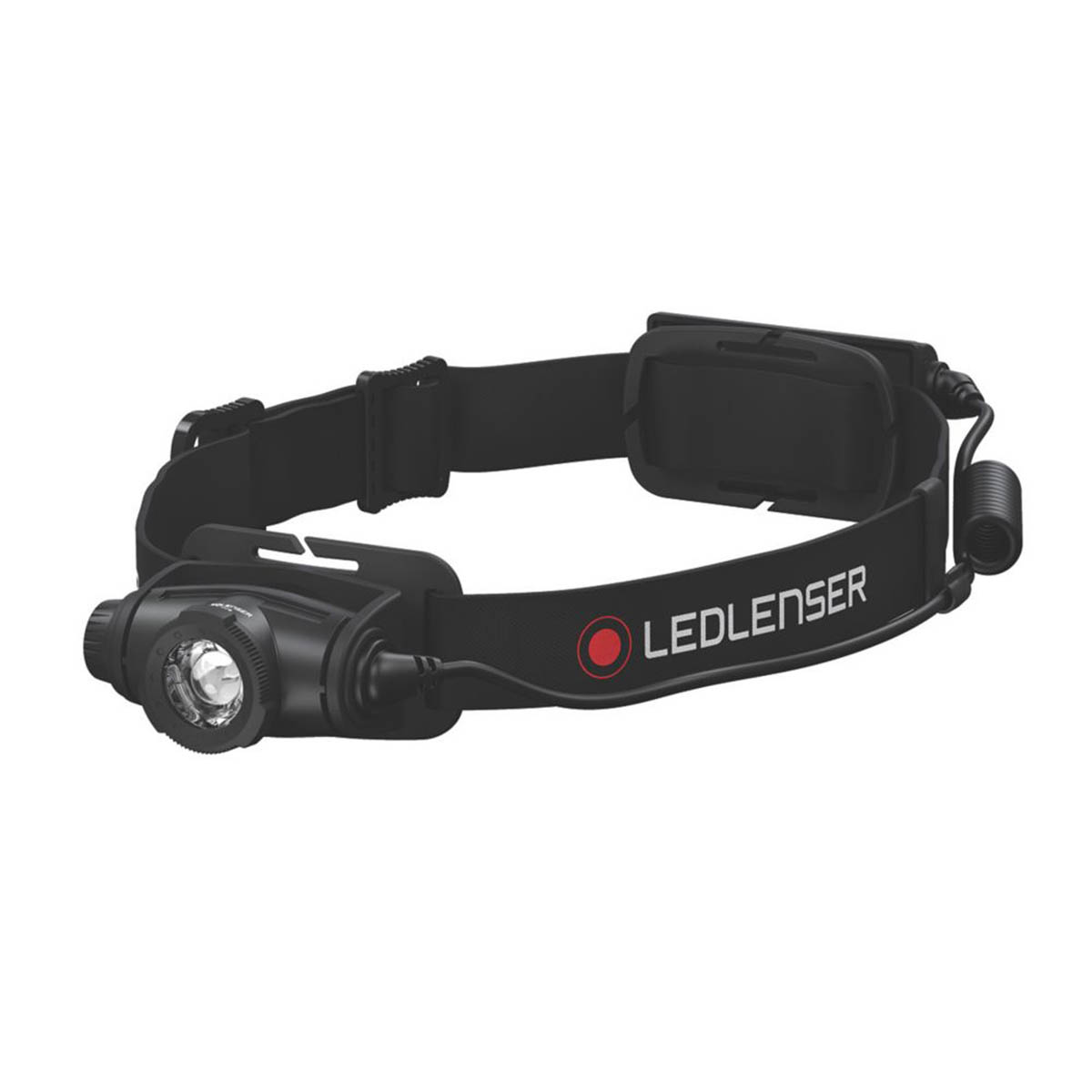LED Head Torch Rechargeable Waterproof Dimmable 500lm Compact Headlamp Adjustable - Image 1