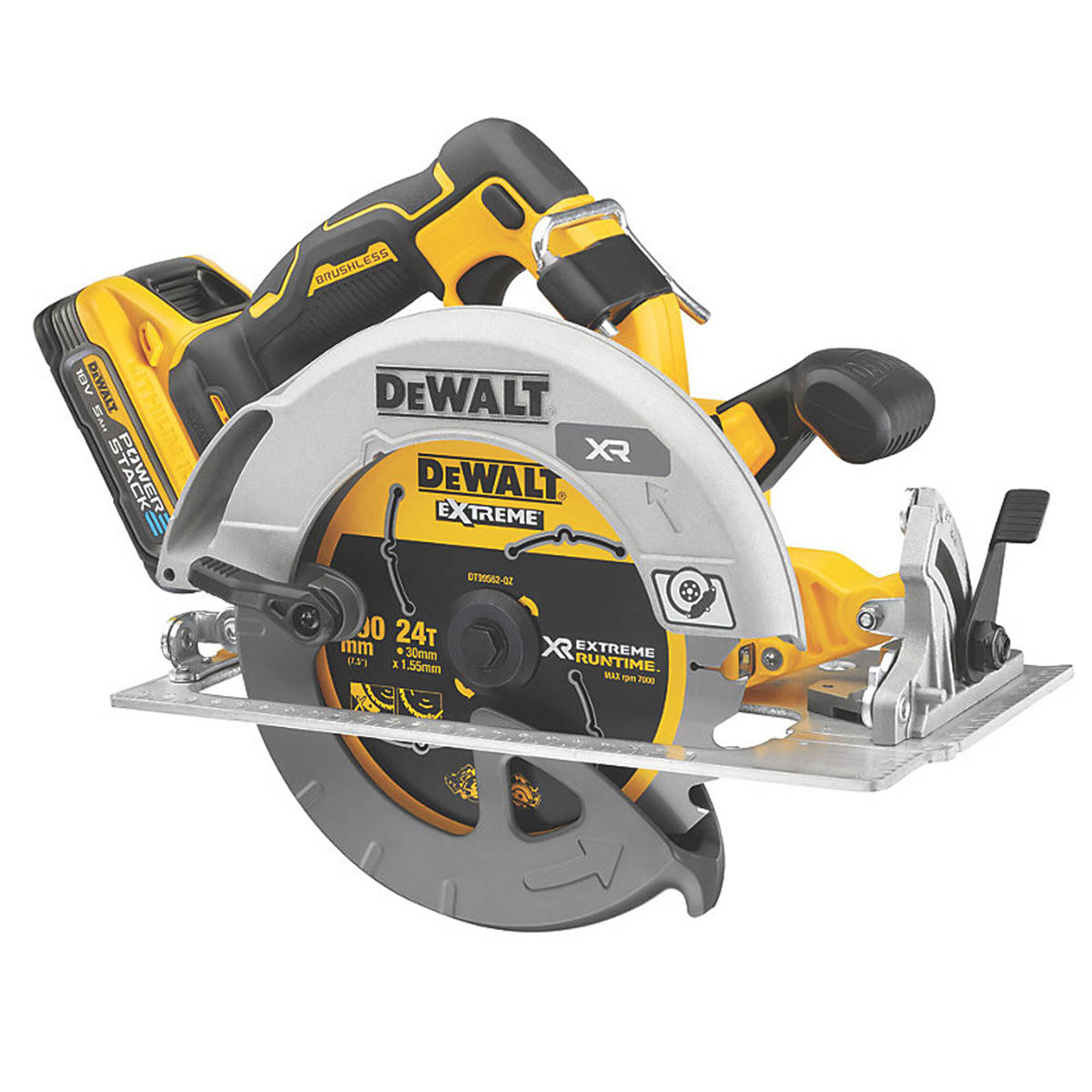 DeWalt Circular Saw Cordless 18V Li-Ion DCS573H2T-GB Brushless Body Only - Image 3