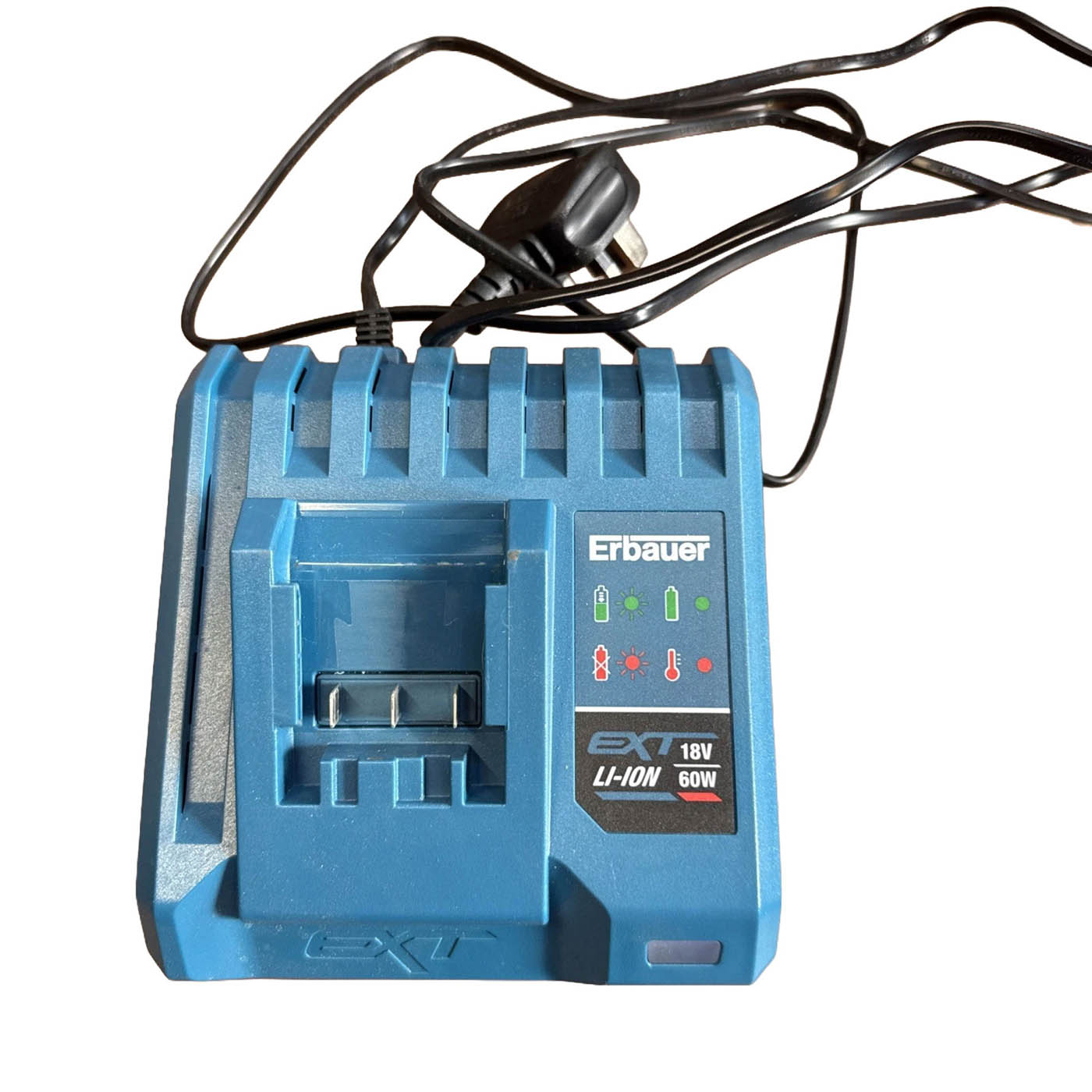 Erbauer Battery Charger 18V Li-Ion ERB1091CHR For Power Tools Compact 60W - Image 1