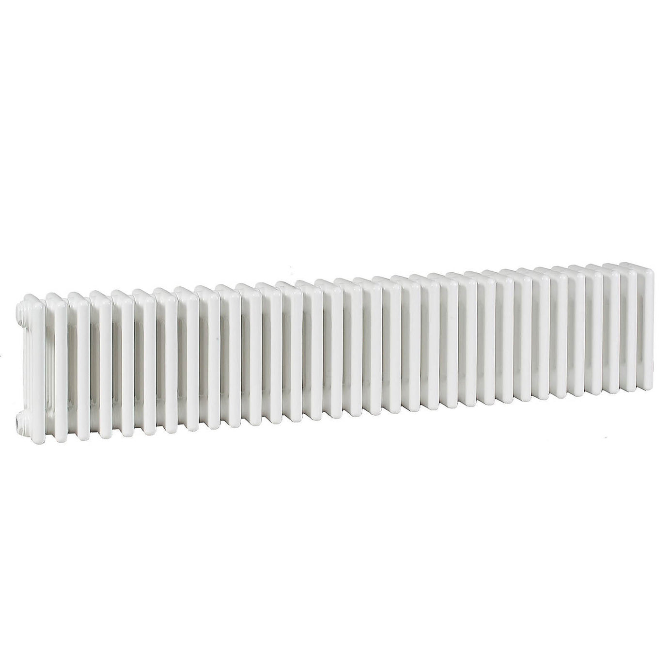 Acova 4 Column Radiator White Steel Horizontal 3145BTU Traditional H30xW104.2cm - Image 1