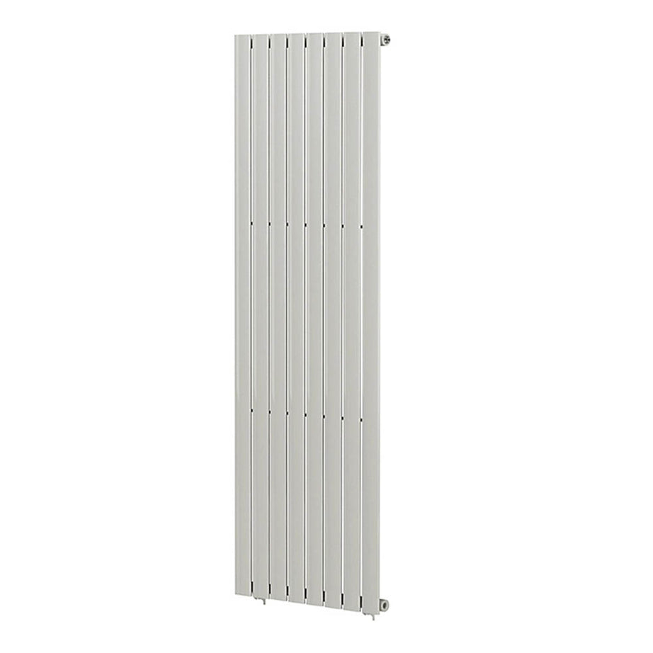 Blyss Designer Radiator White Vertical Steel Flat Central Heating 180x60.4cm - Image 1