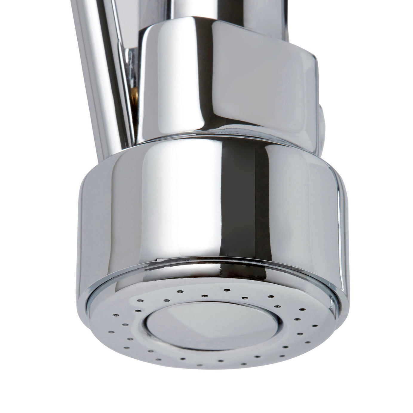 Kitchen Sink Tap Mixer Chrome Single Lever Pull Out Spring Neck Spout Faucet - Image 3
