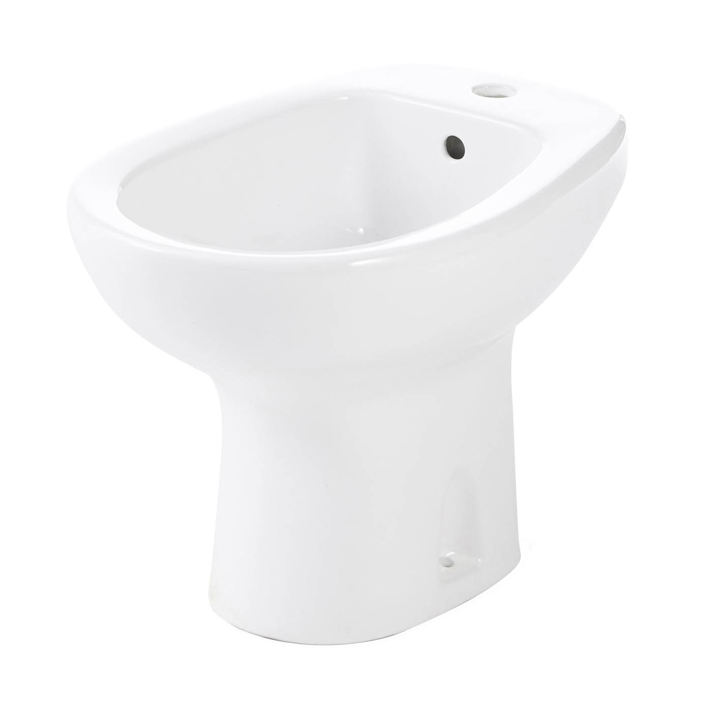 Bidet Rimless White Ceramic MJZ-06 Floorstanding Contemporary H38cm W35.5cm - Image 1