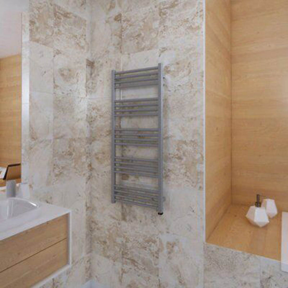 Terma Electric Towel Rail Radiator Sparkling Gravel Bathroom Warmer H114xW48cm - Image 2