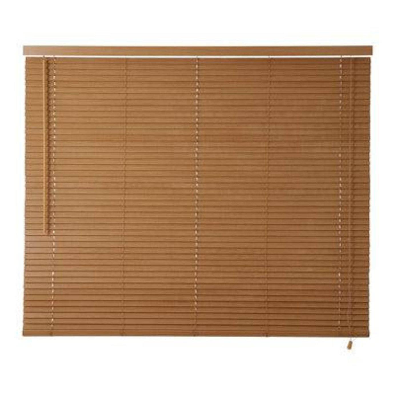 Venetian Window Blinds Wood Natural Oak Effect Indoor Home Office 180x180cm - Image 7