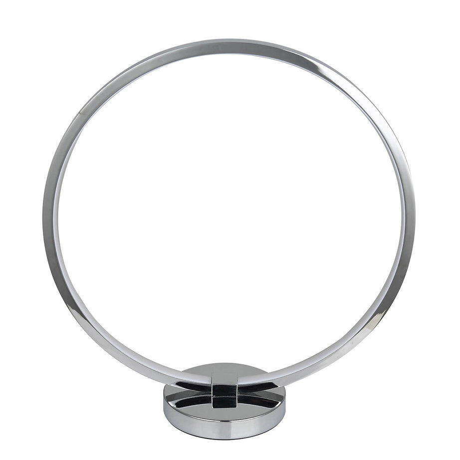 GoodHome Annelus Chrome Effect LED Table Light Desktop Living Room Light - Image 5