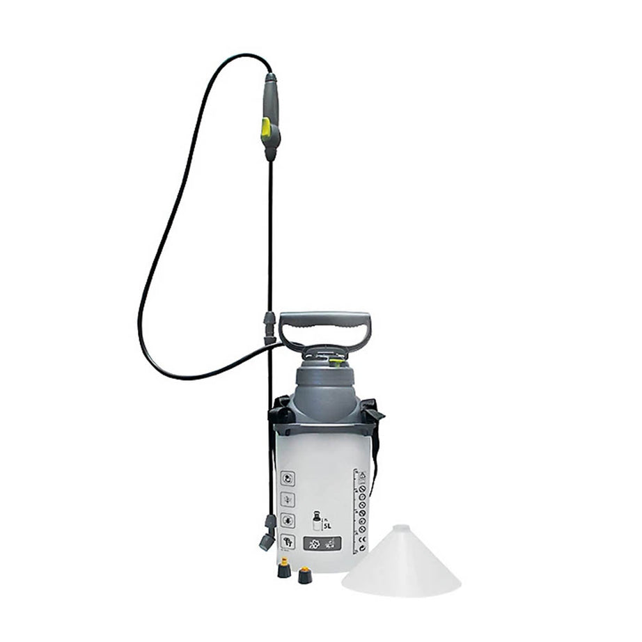 Hand Pump Sprayer Kit Weed Control Chemical Garden Spray Bottle Portable 5L 3bar - Image 1