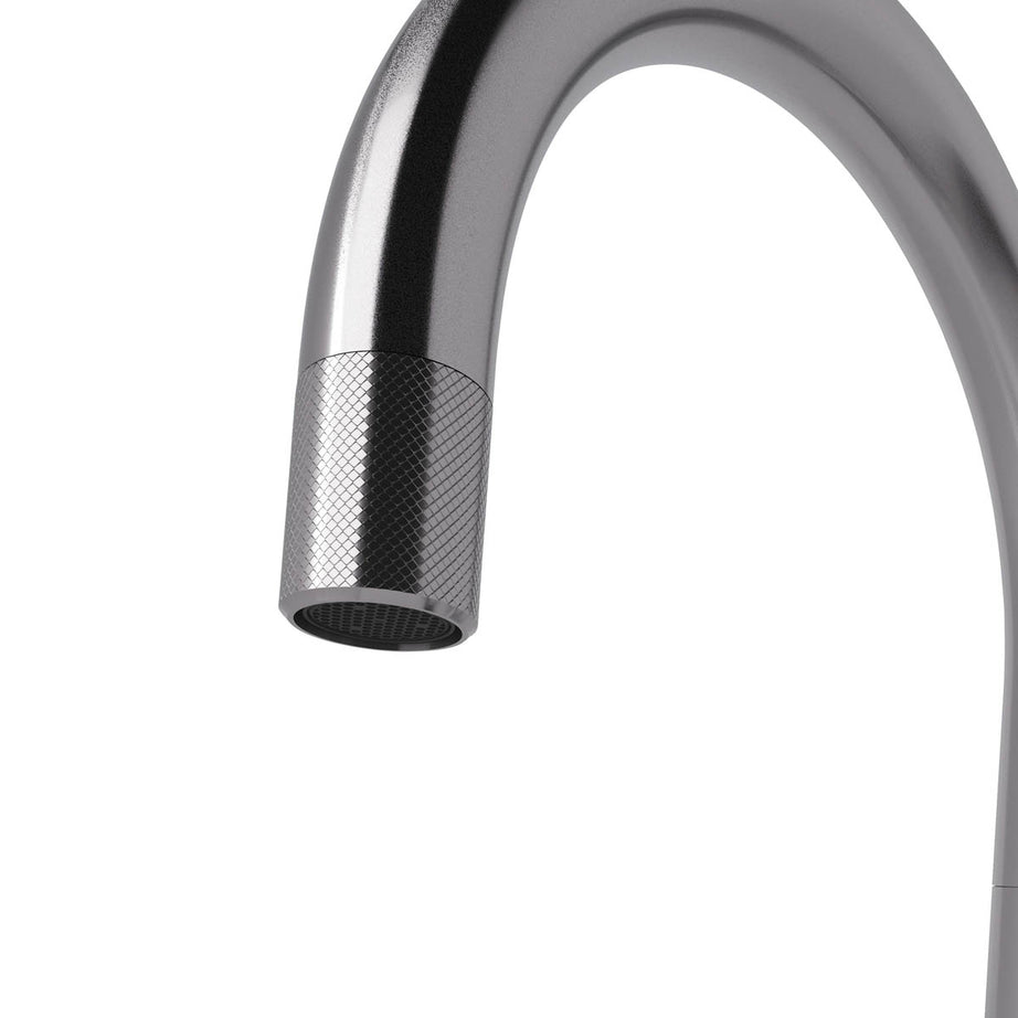 Kitchen Tap Mixer Stainless Steel Single Lever Ceramic Cartridge Modern Faucet - Image 9