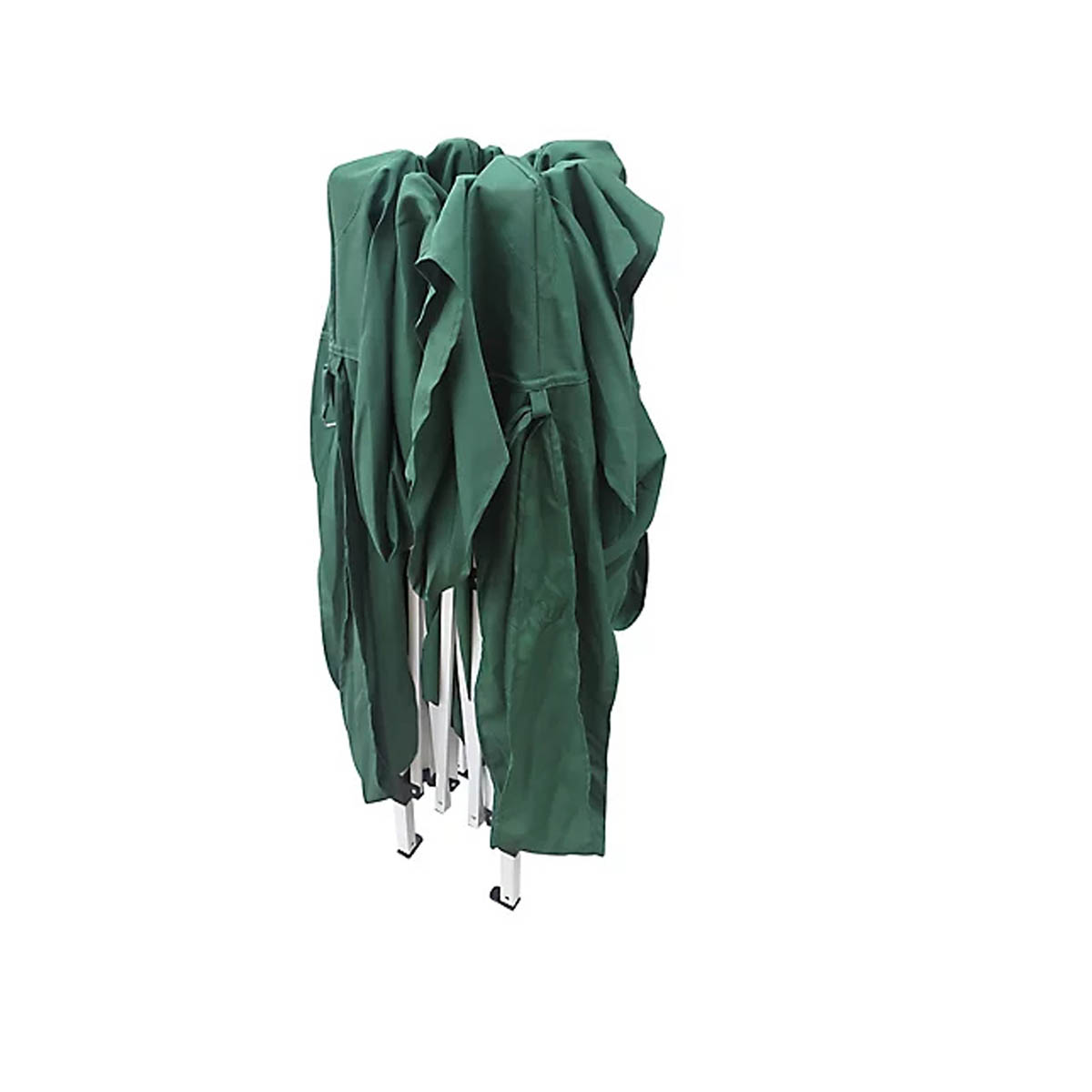 Gazebo Pop Up Tent Green Square Outdoor Patio Garden (H) 2.6m (W) 3m (D) 3m - Image 3