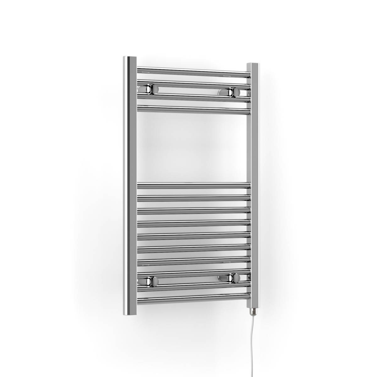Terma Electric Towel Rail Radiator Chrome Bathroom Warmer Ladder (H)80x(W)50cm - Image 3