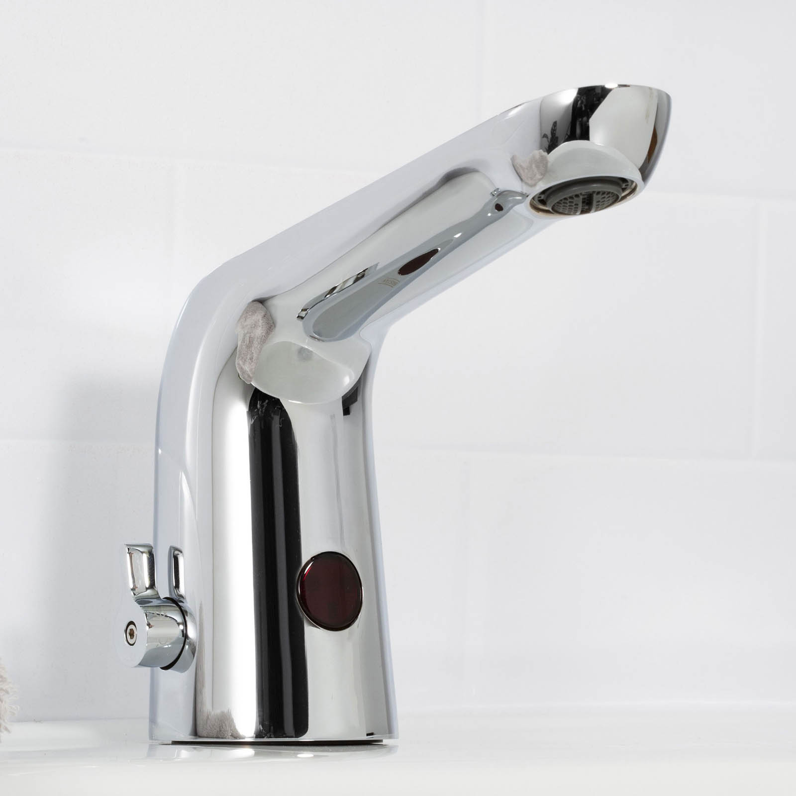 Bathroom Basin Sink Sensor Tap Mixer Thermostatic Chrome Touch Free Modern - Image 2
