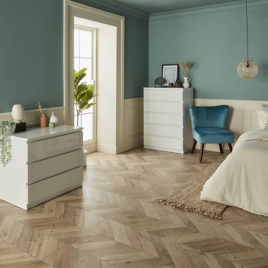 Zorita Occasional Chair Teal Velvet Effect Rectangular (H)830 (W)650 (D)715mm - Image 9