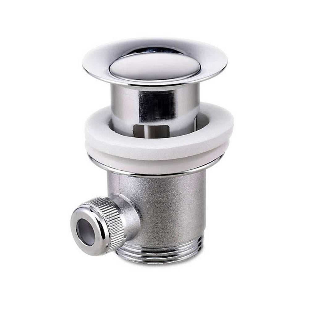 Bathroom Basin Tap Mono Mixer Chrome Double Lever Brass ¼ Turn Modern Faucet - Image 3