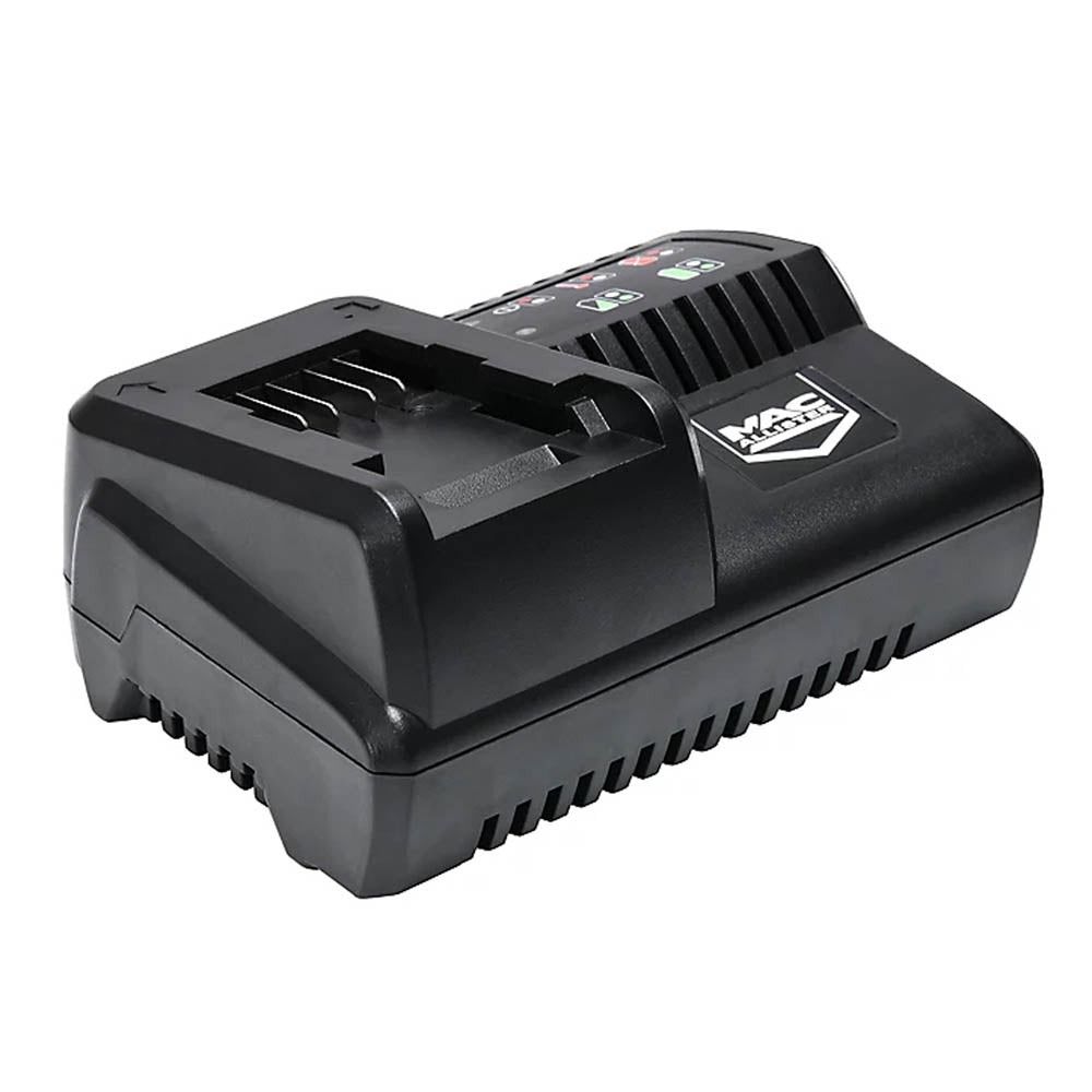 Mac Allister Fast Battery Charger Corded 18V 2A Li-ion Compact 1 Port With Plug - Image 1